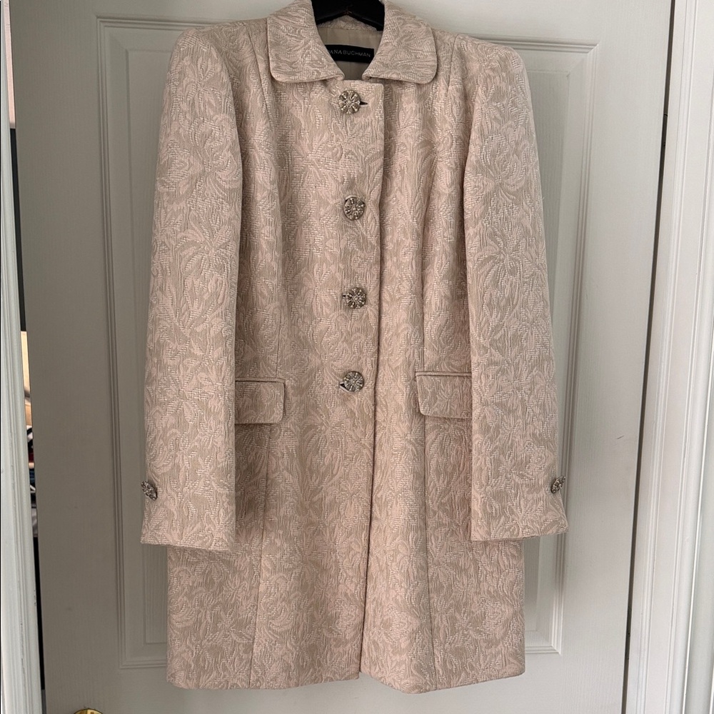 Dana  Buchman long dressy blazer jacket
